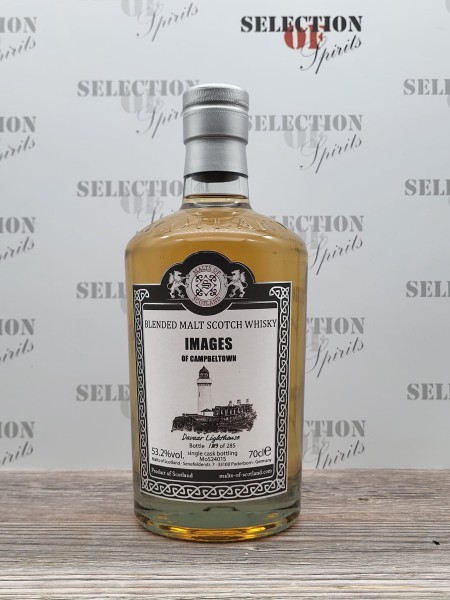 Malts of Scotland Images of CAMPBELTOWN "Davaar Lighthouse" Blended Malt Scotch Whisky