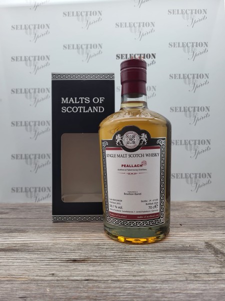 Malts of Scotland PEALLACH 2015/2024 Bourbon Barrel "peated Tobermory"