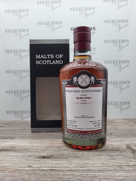 Malts of Scotland GLEN SPEY 2011/2024 Oloroso Sherry Hogshead