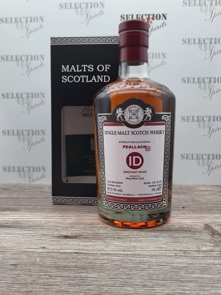 Malts of Scotland PEALLACH 2015/2024 Rioja Wine Cask "peated Tobermory"-Copy