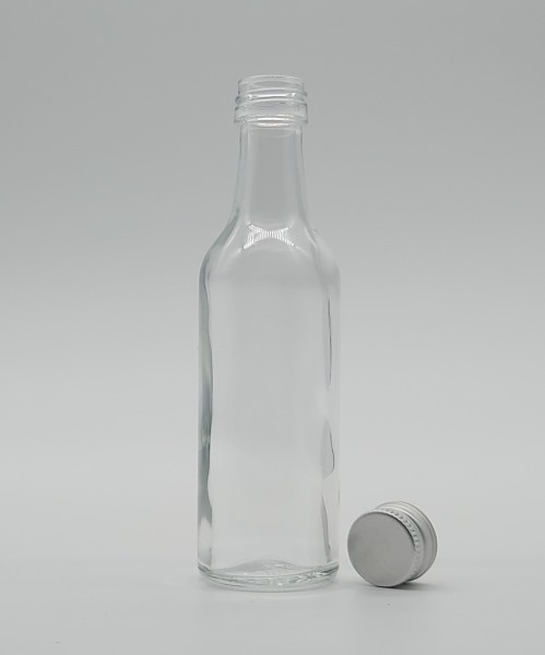 192 stk. 5cl/50ml Geradhalsflasche inkl. Deckel PP18